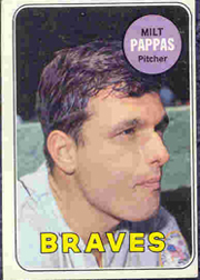 1969 Topps Baseball Cards      079      Milt Pappas